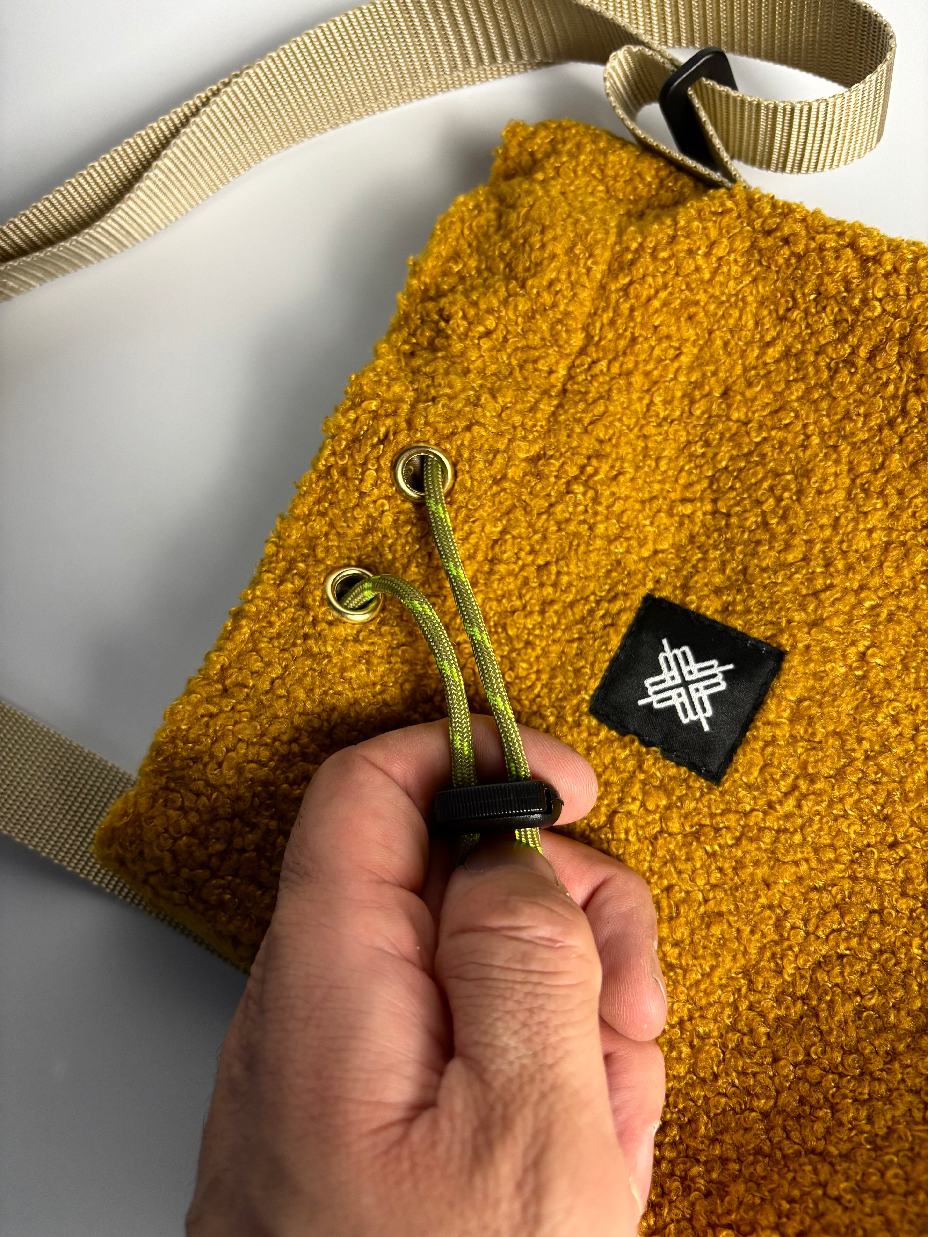 Marty bottle sling — ochre