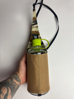 Marlon bottle sling — sand & Abu Dhabi camo