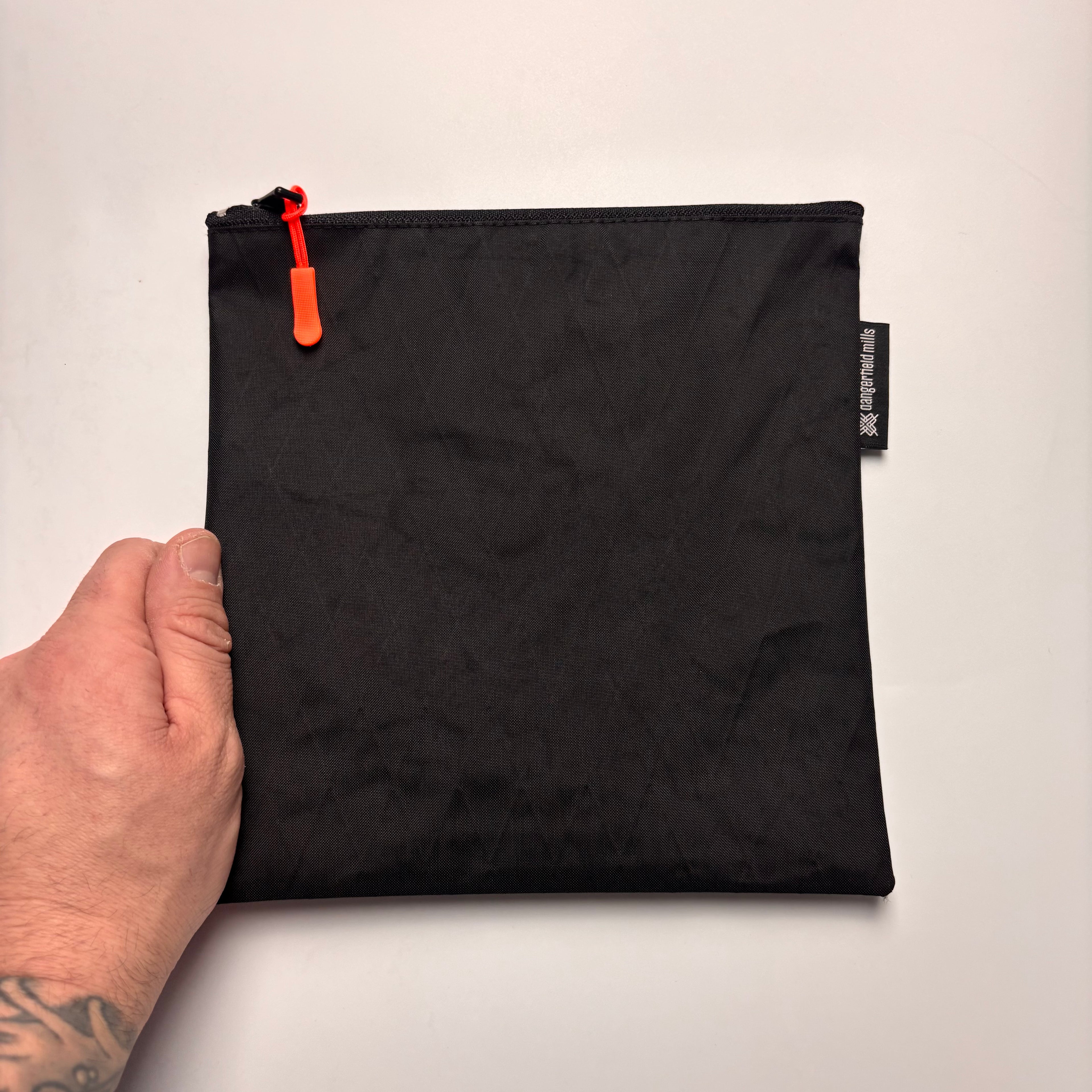 Puzo pouch — black X-Pac® & yellow