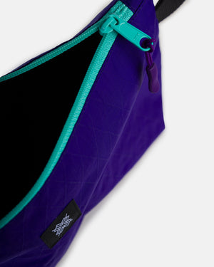 Dalton wash bag — purple