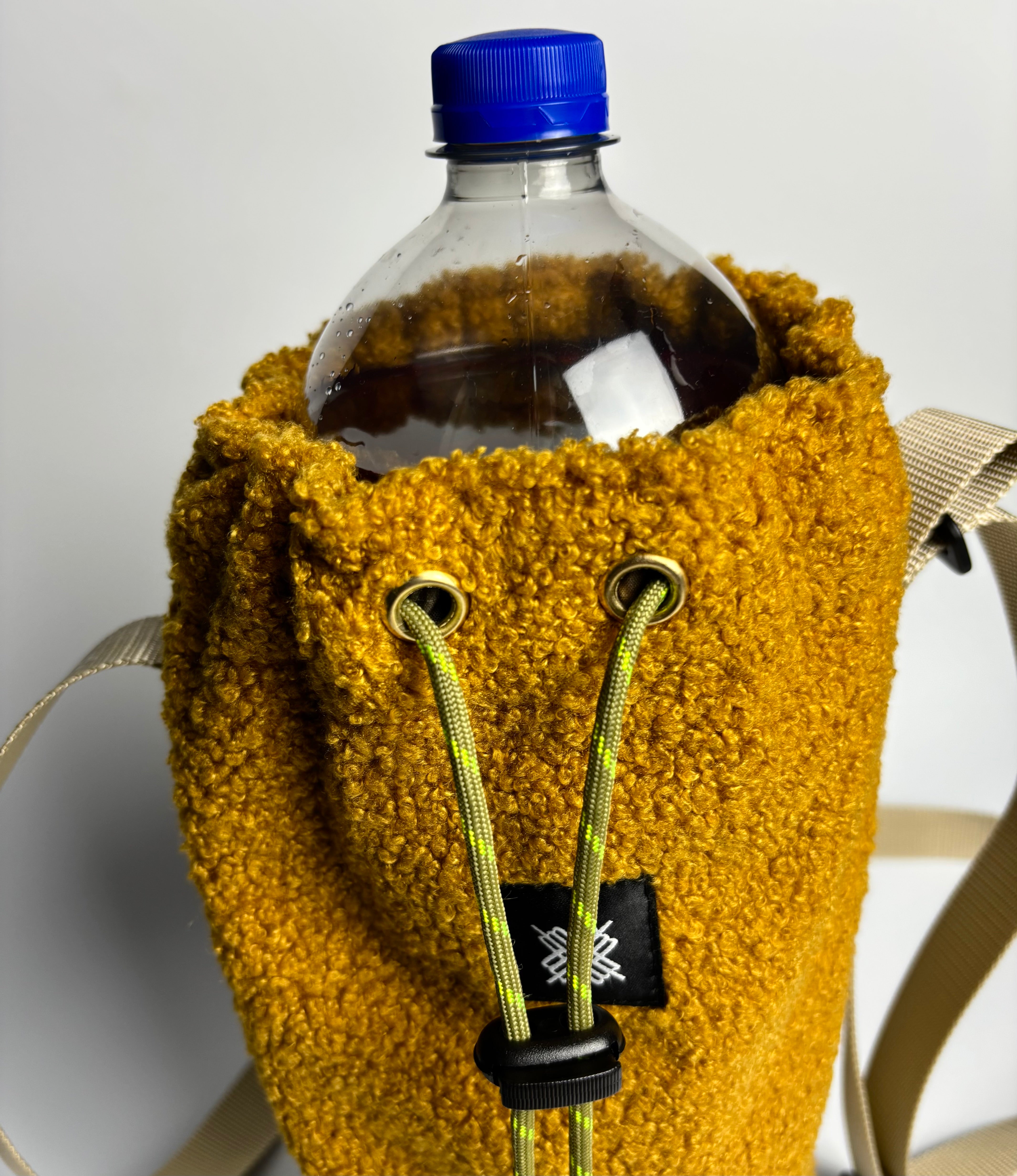 Marty bottle sling — ochre