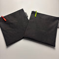 Puzo pouch — black X-Pac® & yellow