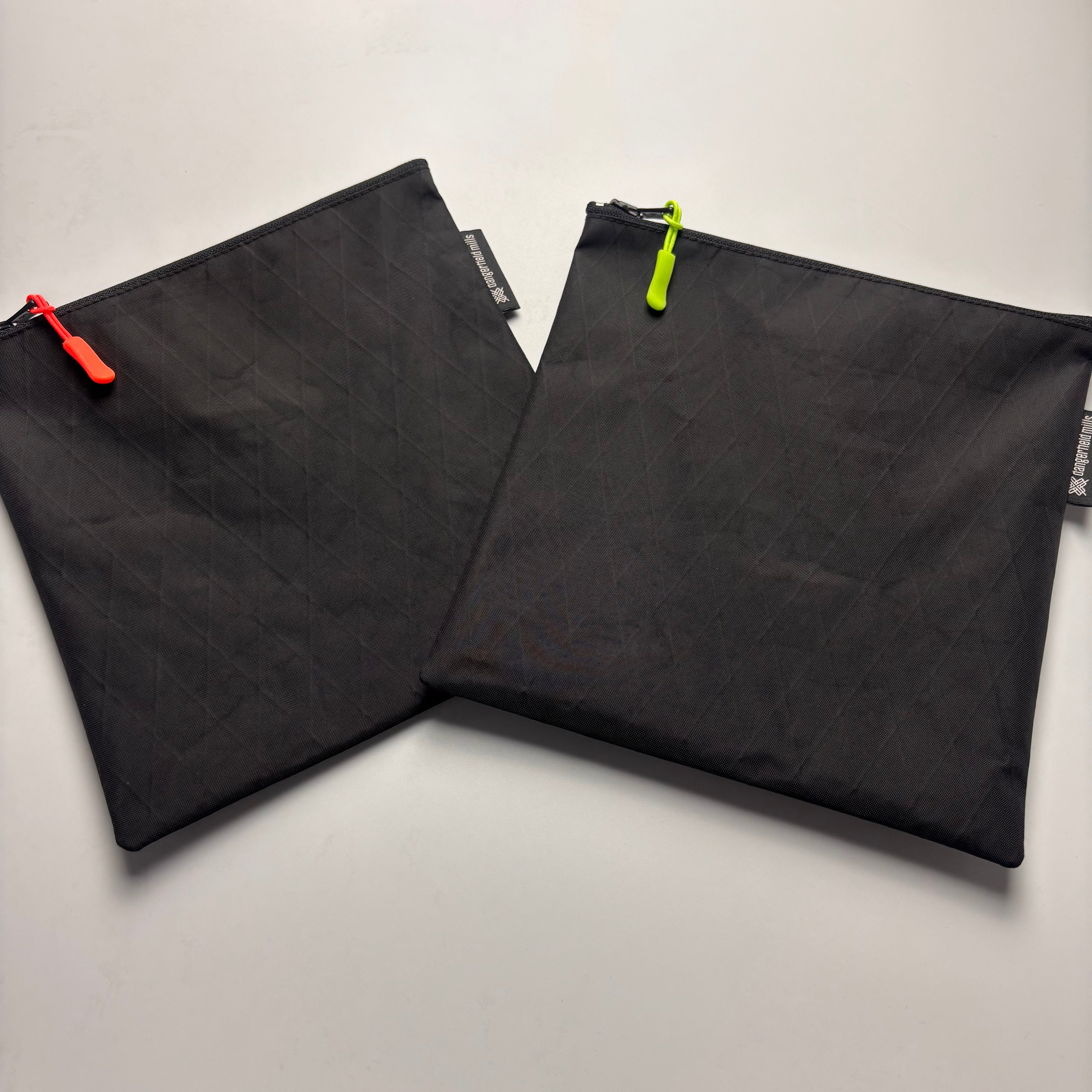 Puzo pouch — black X-Pac® & yellow