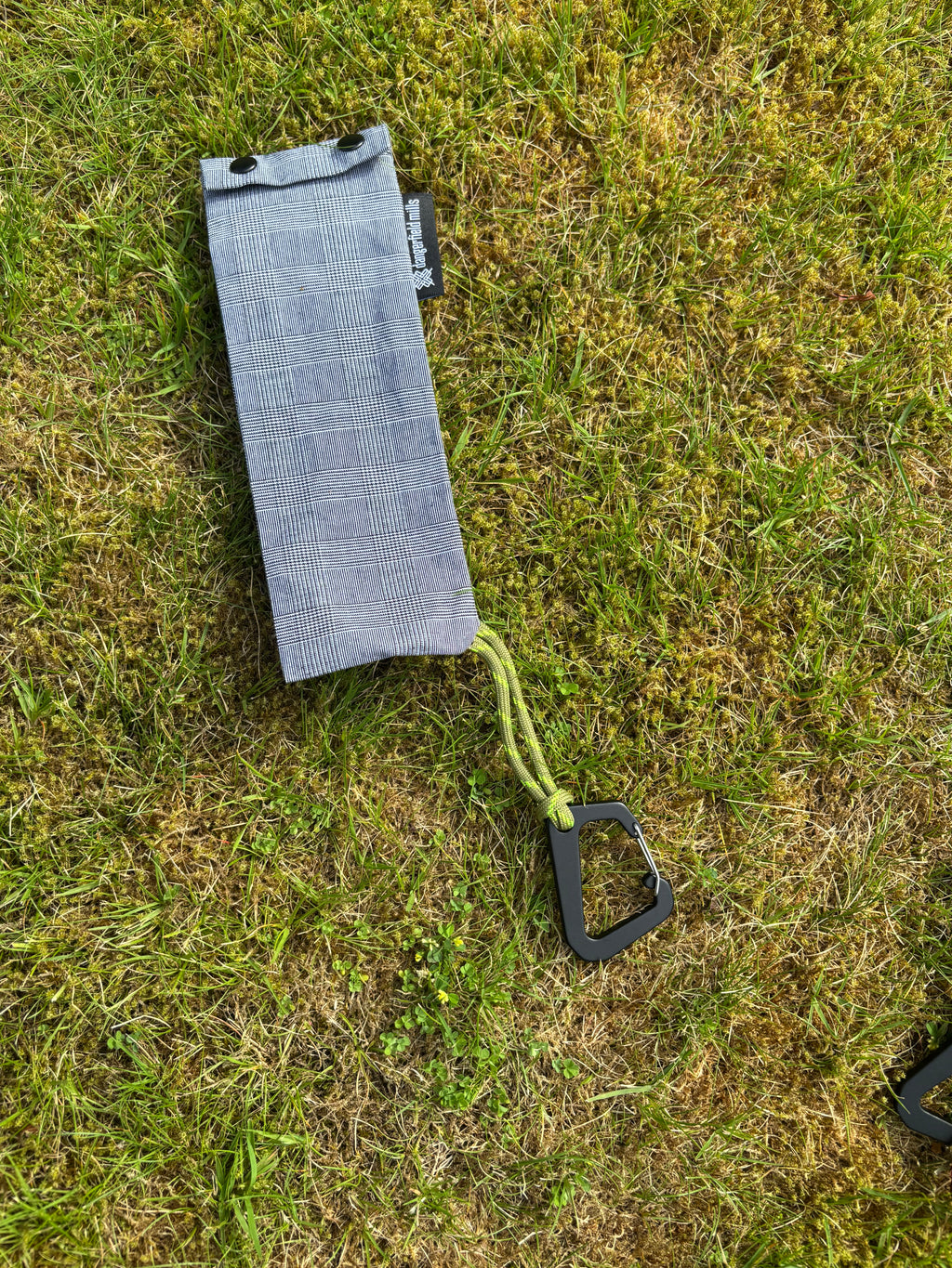 Spork with wax cotton pouch