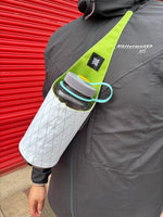 Marlon bottle sling — green apple & white X-Pac®