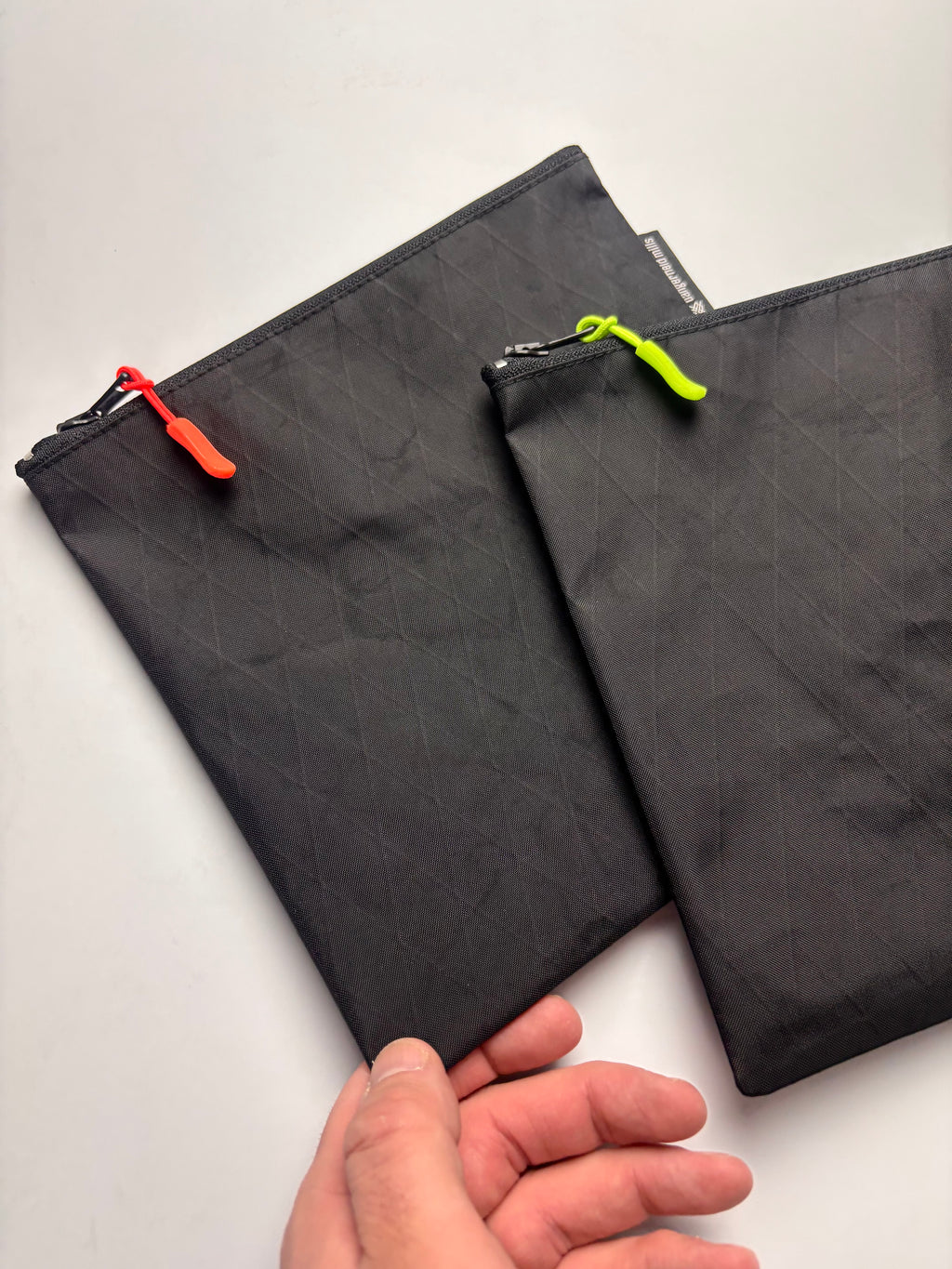 Puzo pouch — black X-Pac® & yellow