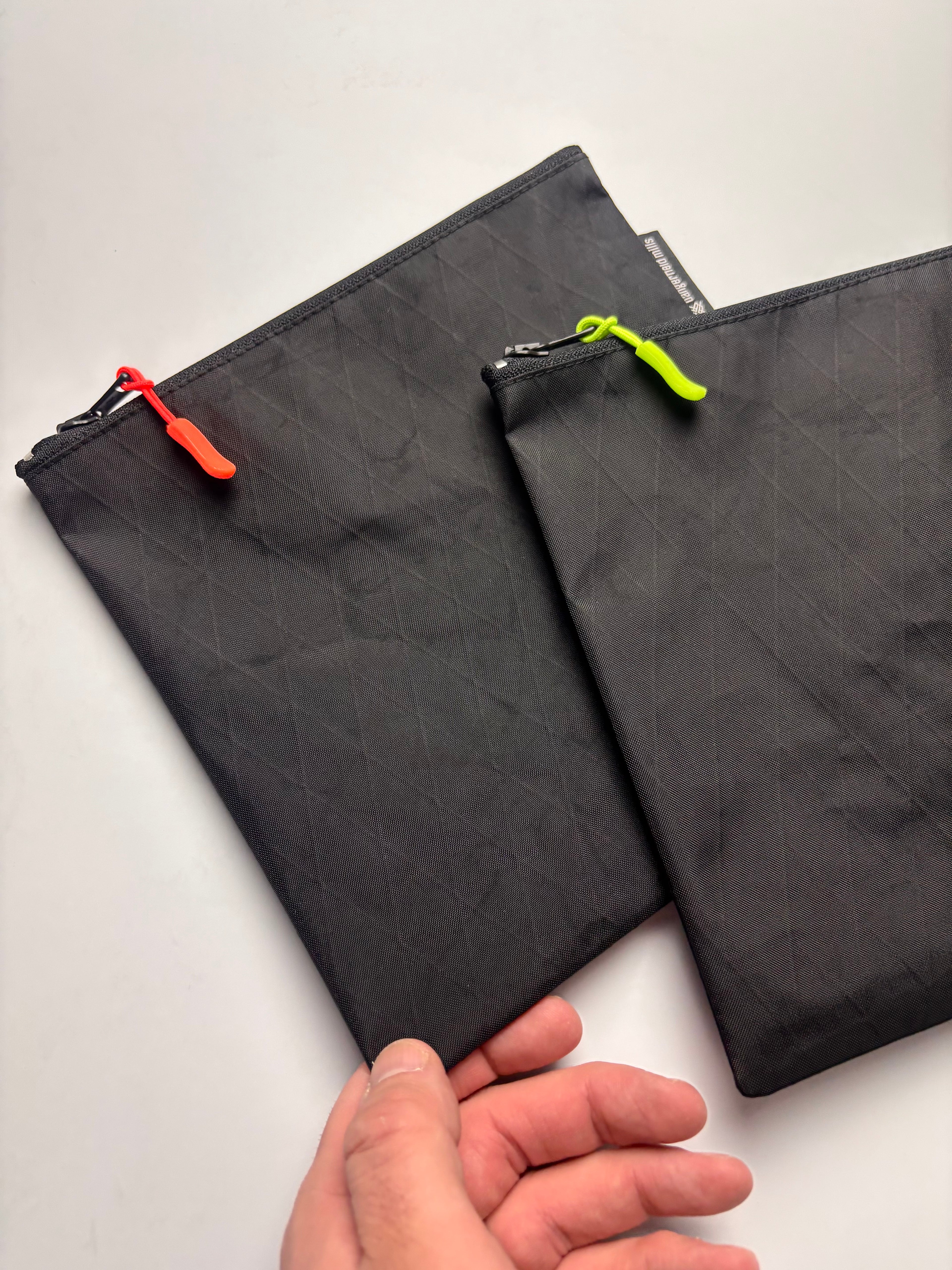 Puzo pouch — black X-Pac® & yellow