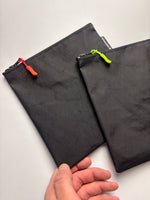 Puzo pouch — black X-Pac® & yellow