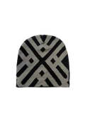 Logo beanie — charcoal & light grey
