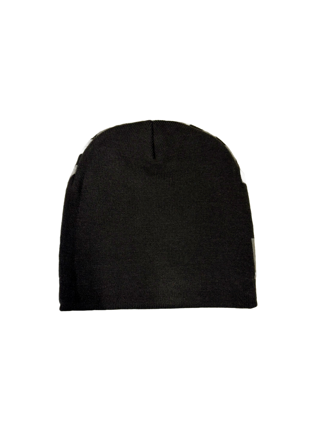 Logo beanie — charcoal & light grey
