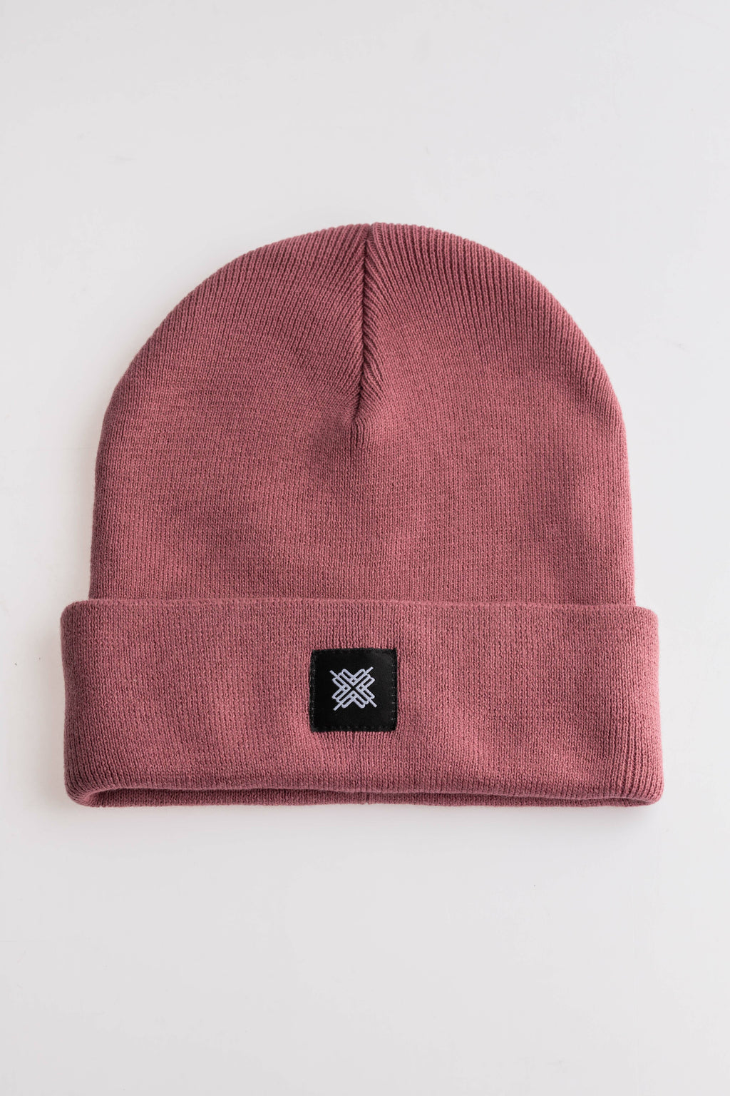 Carter beanie — hibiscus rose