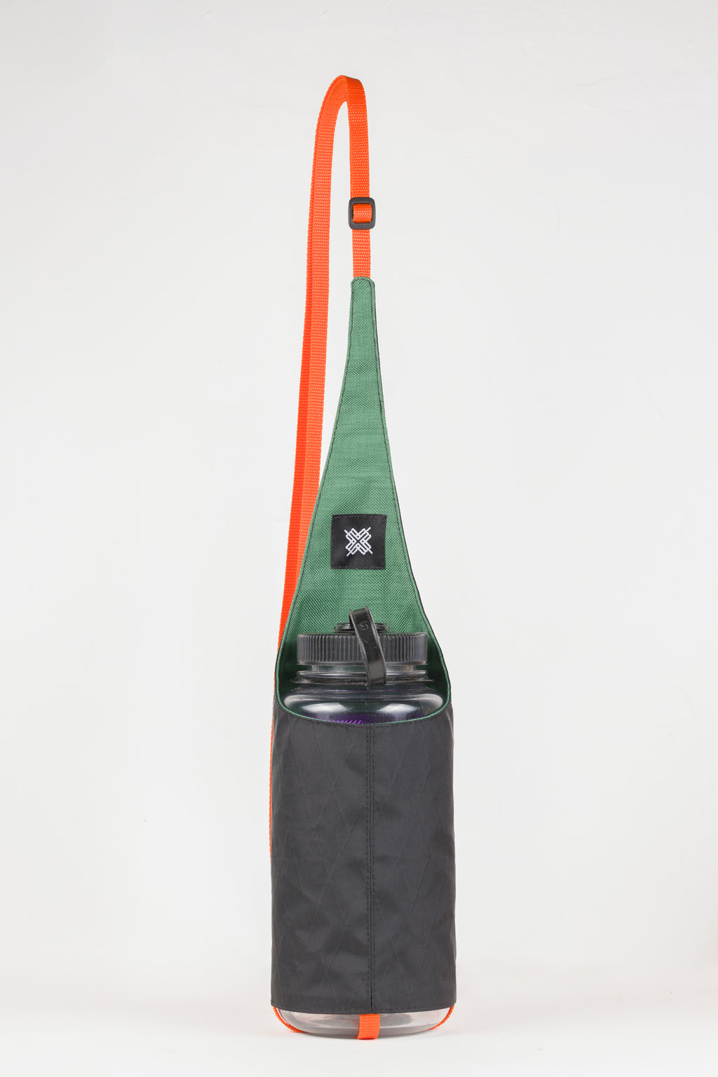 Marlon bottle sling — sage & black X-Pac®