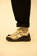 Coen Slub Socks - Grey Marl